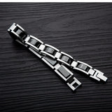 EyeYoYo Men's 316L Stainless Steel Magnetic Bracelet - Domineering Thick Design