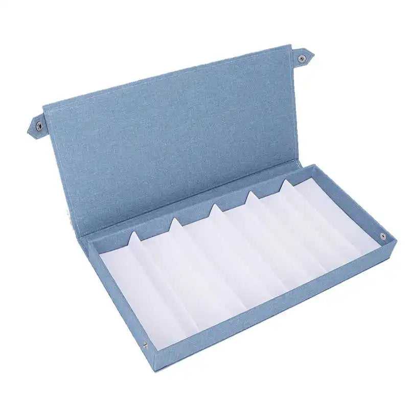 6-Slot Eyeglasses Storage Case for Women & Men