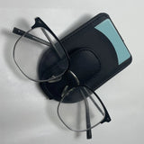 Leather Glasses Hanger Car Mount with Card Clip for Sun Visor