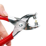Leather Belt Hole Punch Plier Tool Revolving Sewing Machine Bag Setter