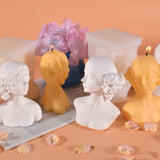 Girl Clay Candle UV Crystal Epoxy Resin Mold