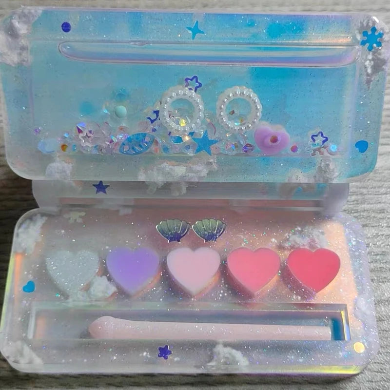 Quicksand Silicone Mold for Pendant Keychain Making