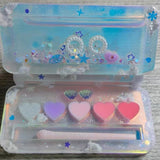 Quicksand Silicone Mold for Pendant Keychain Making