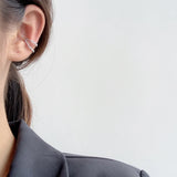S925 Silver Chain Ear Clip No-Pierced INS Style Ear Cuff Earring