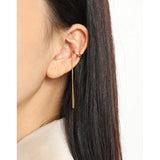 S925 Sterling Silver Irregular Ear Cuff Clip without Piercing