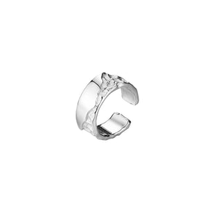 S925 Sterling Silver Ear Cuff, Stackable Clip Earring