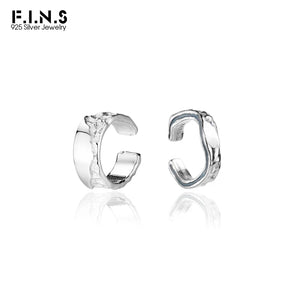 S925 Sterling Silver Ear Cuff, Stackable Clip Earring