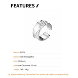 S925 Sterling Silver Ear Cuff, Stackable Clip Earring