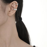S925 Sterling Silver Ear Cuff, Stackable Clip Earring