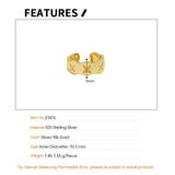 S925 Silver Ear Cuffs Non Pierced Ears Catilage Clip