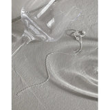 Minimalist C-Shaped Tassel Ear Cuff S925 Sterling Silver No-Pierced Ear Clip