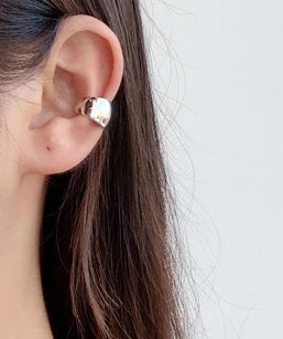 925 Silver Ear Clip without Piercing Minimalist Ear Cartilage Cuff