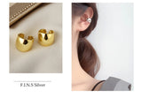 925 Silver Ear Clip without Piercing Minimalist Ear Cartilage Cuff