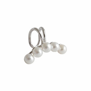 925 Silver Clip-on Ears Ear Cuff Silver 925 Ear Clip Single Clip Earring