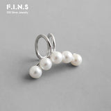 925 Silver Clip-on Ears Ear Cuff Silver 925 Ear Clip Single Clip Earring