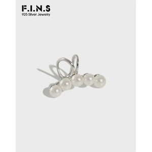 925 Silver Clip-on Ears Ear Cuff Silver 925 Ear Clip Single Clip Earring