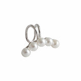 925 Silver Clip-on Ears Ear Cuff Silver 925 Ear Clip Single Clip Earring