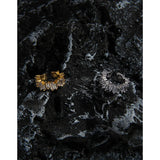 Sterling Silver Ear Clip Piercing with Zircon Catilage Earrings
