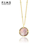 Vintage Baroque Pearl Necklace 925 Sterling Silver Pendant