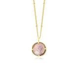 Vintage Baroque Pearl Necklace 925 Sterling Silver Pendant