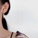 F.I.N.S Exaggerated Abstract S925 Silver Stud Earrings