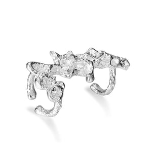F.I.N.S Hyperbole S925 Clip Earrings Gothic Party Gift Ear Cuff