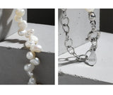 Baroque Pearl S925 Silver Choker Necklace