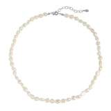 Baroque Pearl S925 Silver Choker Necklace