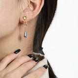 Minimalism Sterling Silver Dangle Earrings