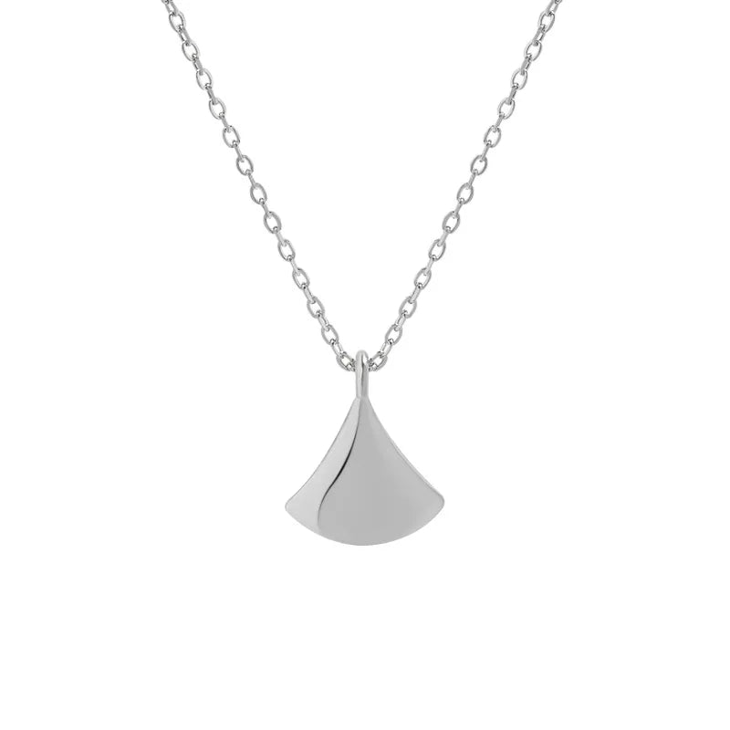 Minimalist Silver Pendant Necklace