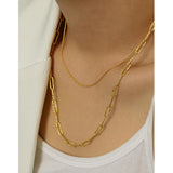 F.I.N.S Minimalist S925 Sterling Silver Twist Choker Necklace