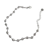F.I.N.S S925 Sterling Silver Chain Bracelet for Men and Women