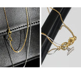 S925 Sterling Silver Necklace Clavicle Chain Necklace