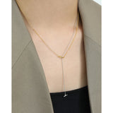 S925 Sterling Silver Necklace Clavicle Chain Necklace
