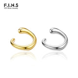 S 925 Sterling Silver Ear Clip Minimalist Ear Cuff