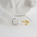 S 925 Sterling Silver Ear Clip Minimalist Ear Cuff