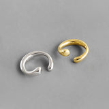 S 925 Sterling Silver Ear Clip Minimalist Ear Cuff