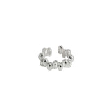 S925 Silver Ear Clip Minimalist Beads Stackable Ear Cuff