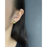 F.I.N.S Minimalism Round Ball Pure S925 Sterling Silver Earrings