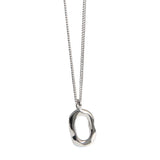 F.I.N.S Minimalist Geometric S925 Silver Necklaces Pendants Stackable Chain