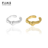 Real S925 Sterling Silver Ear Clip Minimalist Design