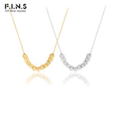 Minimalist S925 Sterling Silver Necklace Geometric Clavicle Chain