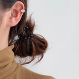 925 Silver Irregular Ear Clip Men Women Ear Bone Cuff Jewelry
