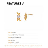F.I.N.S Original Candy S925 Silver Crystal Earrings