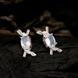 F.I.N.S Original Candy S925 Silver Crystal Earrings