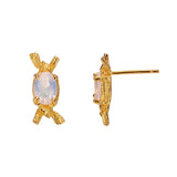 F.I.N.S Original Candy S925 Silver Crystal Earrings