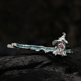 F.I.N.S Ghost Hairpin S925 Wacky Halloween Series Barrettes Hair Clip
