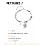 Halloween Magic Hat Ghost Silver Bracelet