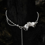 F.I.N.S S925 Silver Bracelet Freshwater Pearl Hand Fine Jewelry
