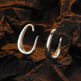 S925 Silver Earcuffs for Women C-Shaped Minimalist Jewelry